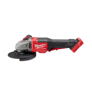 Milwaukee Angle Grinder 125mm 18V Brushless Deadman Paddle Switch Rapid Stop Skin Only M18Fsag125Xpd