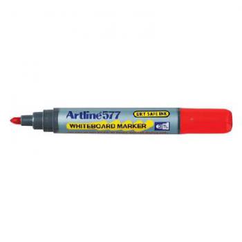 Artline Marker Whi/Board 577 Red Artline B/P 157702