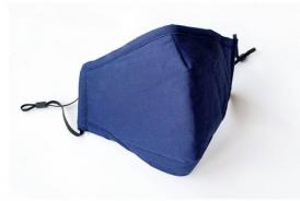 Mask Bamboo Cotton 3 Layer Reusable Face Mask