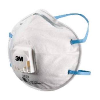 3M Respirator Dust Mist P2 Valve (Box 10) 3M8822