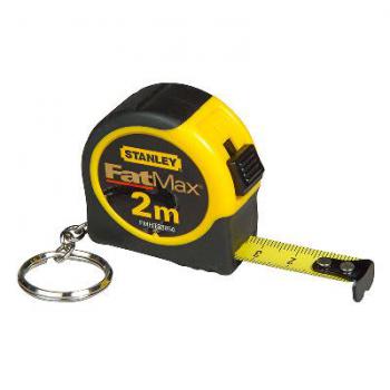 Tape Measure Stanley 2Mtr Fatmax Keychain FMHT33856M