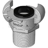 MALE COUPLING CLAW 1/2'' MINSUP  08/001/09/000