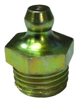Alemlube Grease Nipple 1/4Bsp Straight L48