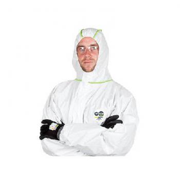 COVERALLS DISPOSABLE MAX REPEL TYPE 4/5/6 LARGE  CFPR180L