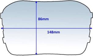 Lens Clear Outer Suit Speedglas 100 Pk10 Weldclass P7-CLSG1/10
