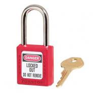 PADLOCK LOCKOUT RED 0410RDKD KEYED DIFFERENT