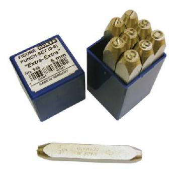 Sie Punch Set Figure Std 0-9 946-15mm