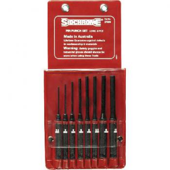 Sidchrome Punch Set Pin R/H 8Pcs Long Series SCMT27205