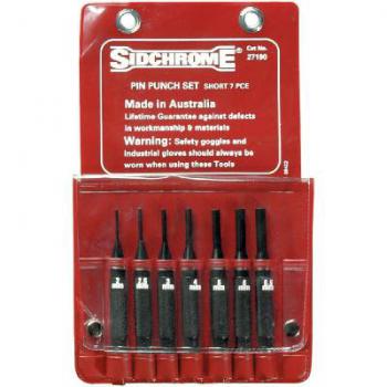 Sidchrome Punch Set Pin R/H 7Pcs Short Series SCMT27190