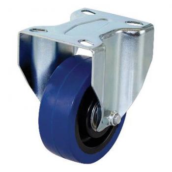 Castor Ridgid Rubber 100mm R4043