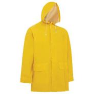 Rain Coat PVC Yellow 3/4 W/Hd XXXXL