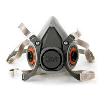 3M Respirator Half Face Medium 3M6200B