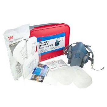 3M Half Face Respirator Starter Kit Spray Painting 7551