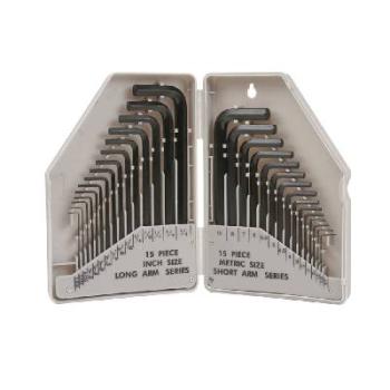 Key Hex Set Metric/Af 30pc Kincrome S5030