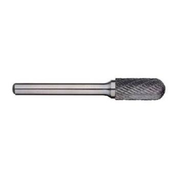 Burr Carbide Sc100 Cyl Radius End D/Cut 1/4 703-Sc1 / SC-1DC
