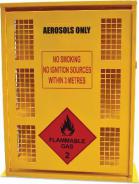 Safety Cabinet Storage Cage Aerosol Heavy Duty 132 Can SCAR132