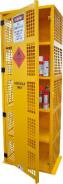 Safety Cabinet Storage Cage Aerosol Heavy Duty 220-315 Can 66.5Cm x 46.5Cm x 172Cm SCAR220
