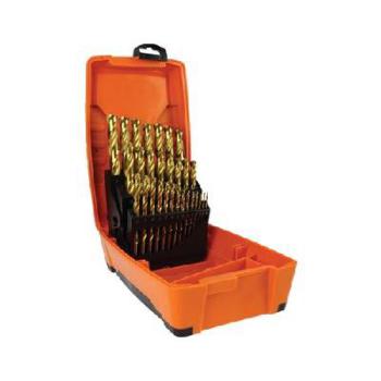 Drill Set HSS AF 1/16-1/2 29pc Alpha Si29Pb