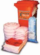 Global Spill Kit Hazchem 185Ltr Absorb Capacity SKC120