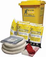 Global Spill Kit Oil/Fuel Ecom 240Lt Bin SKHBR240