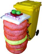 Global Spill Kit Oil/Fuel 211L Marine W/Bin SKH-SH3125