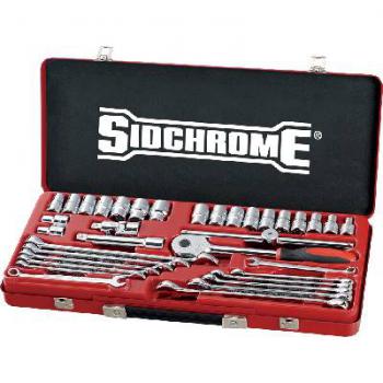 Socket Set Sidchrome 1/2D Met/Af 35Pce SCMT10184
