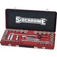 Socket Set Sidchrome 1/2D Met/Af 41pc SCMT14104