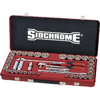 Socket Set Sidchrome 1/2D Met/Af 41pc SCMT14104