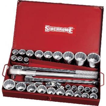 Socket Set Sidchrome 3/4Dr Combination 32pc SCMT15106
