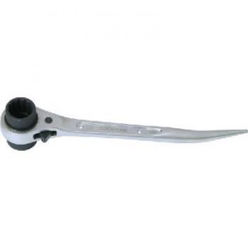 SPANNER RATCHET PODGER SIDCHROME STUBBY BENT 21x24MM  SCMTRH2124S