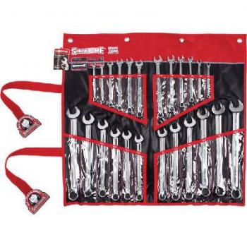 Spanner Set Sidchrome Comb 24pc A/F & Metric SCMT22104