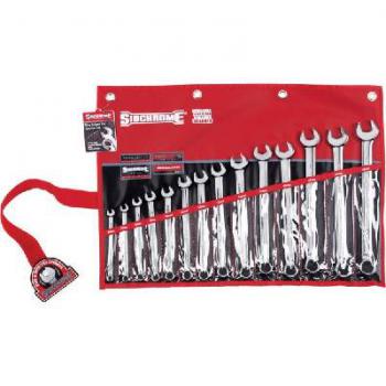 Spanner Set Sidchrome Comb 14pc Met 6-19mm SCMT22210