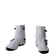 Welding Spats Chrome Leather Welders Spats - Strap & Buckle SWS7SBC