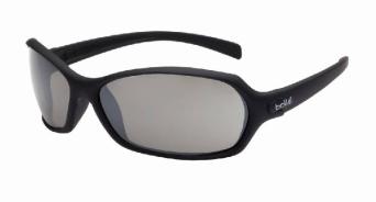 Specs Bolle Hurricane Black Frame Silver Flash Lens 1662203