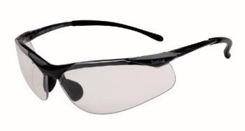 Specs Bolle Contour Dark Gun Frame Platinum AS/AF Clear Lens 1615501