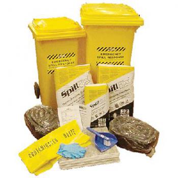 SPILLFIX UNIVERSAL SPILL KIT 240LT BIN  FXSKLGE