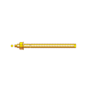 STUD KEMFIX CAPSULE ZINC M20 X 260