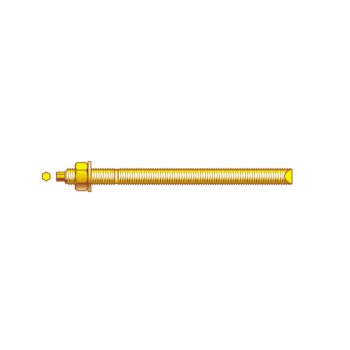 STUD KEMFIX CAPSULE ZINC M20 X 260