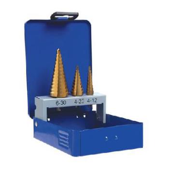 Aplpha Step Drill Set 3pce STPSET3