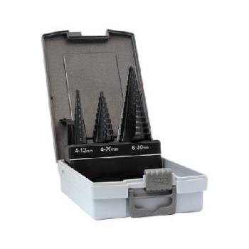 Alpha Step Drill Set 3 pce Straight Flute STPSET3TM