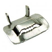 Buckle Bandimex 19mm Pk100 S/Steel S256