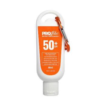Sunscreen Pro-Bloc Spf50+ With Carabiner Clip 60ml SS60C-50 - Gst Free