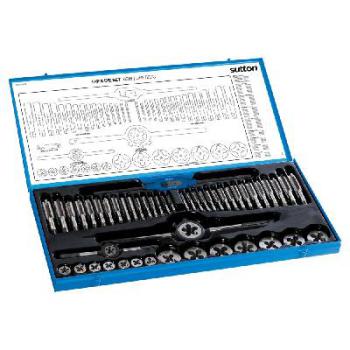 TAP & DIE SET CARBON BSW/UNF SUTTON 419589