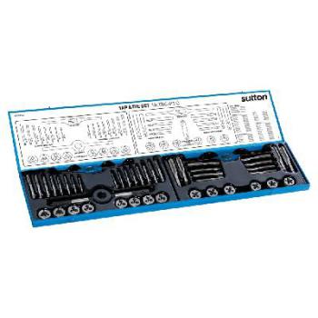 TAP & DIE SET TD13 METRIC 45PCE SUTTON  M500M46