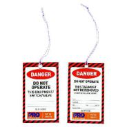 Tag Danger Do Not Operate Pk100 STD12575
