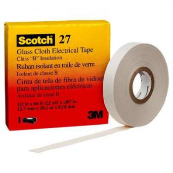 3M TAPE GLASS CLOTH SCOTCH 27 12.0MMX20MTR 3M 80012020352