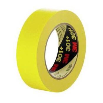 3M Tape Masking 48mm x 55M Yellow 301 3M30148