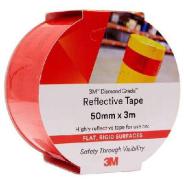 3M Tape Reflective Red Diamond Grade 50mm x 3M AR010613610