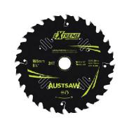 Austsaw Extreme: Wood With Nails Blade 165mm x 20/16 Bore x 24 T Thin Kerf TBPP1652024