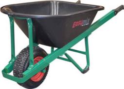Wheelbarrow Contractors Poly Tray Pneumatic Wheel Hd W800P-HSGWAS